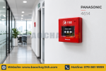 Panasonic 4614 Nút Nhấn Báo Cháy Không Dây-Tối Ưu Lắp Đặt, Đáp Ứng Tiêu Chuẩn EN54
